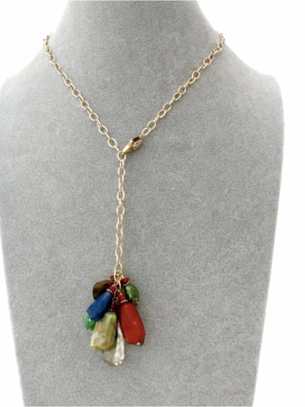 Sundance 925 Sterling Silver Gemstone Carnelian Lariat Handmade Necklace NEW